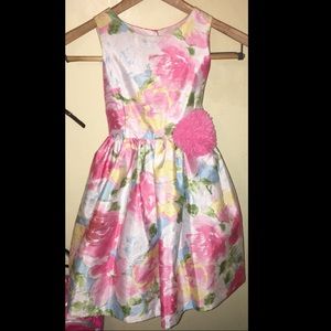 Beautiful Floral Special Occasions Girls Dress